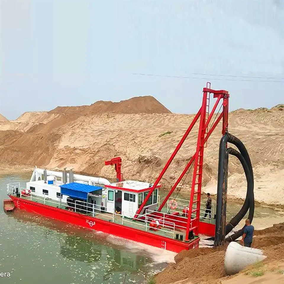 Jet so'rg'ichli dredger qumni chuqurlashtirish mashinasi